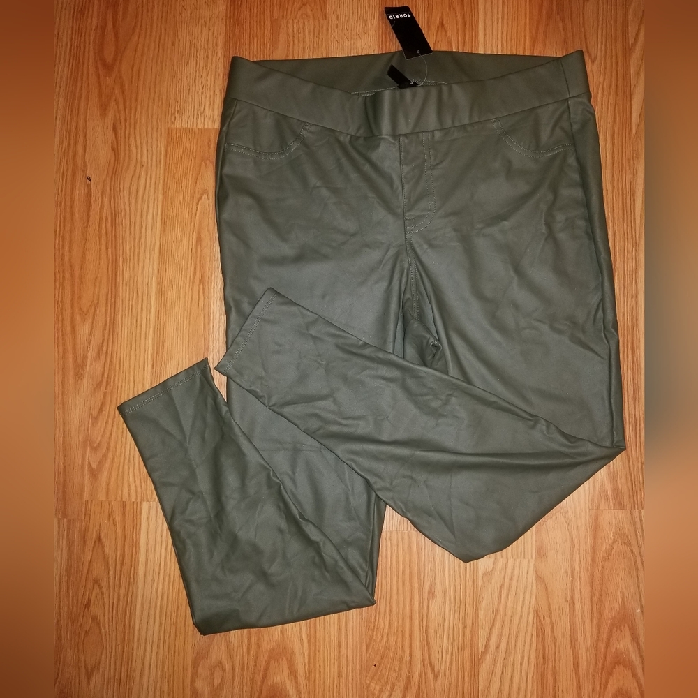 Torrid faux leather leggings